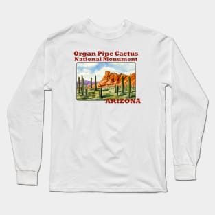 Organ Pipe Cactus National Monument, Arizona Long Sleeve T-Shirt